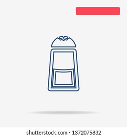 Salt icon. Vector concept illustration for design.