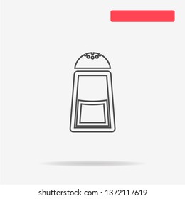 Salt icon. Vector concept illustration for design.