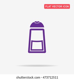 Salt icon. Vector concept illustration for design.