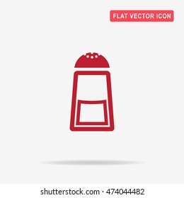 Salt icon. Vector concept illustration for design.