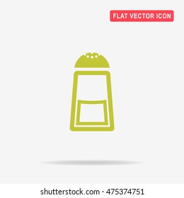 Salt icon. Vector concept illustration for design.