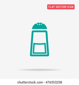 Salt icon. Vector concept illustration for design.