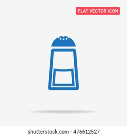Salt icon. Vector concept illustration for design.