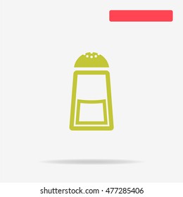 Salt icon. Vector concept illustration for design.