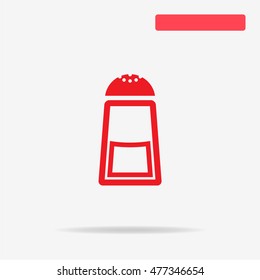 Salt icon. Vector concept illustration for design.