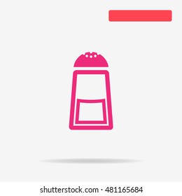 Salt icon. Vector concept illustration for design.