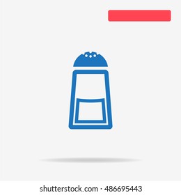 Salt icon. Vector concept illustration for design.