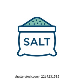 salt icon vector design template in white background