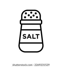 salt icon vector design template in white background