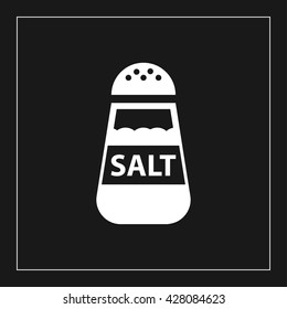 salt icon. salt vector illustration