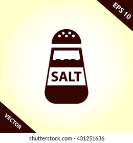 salt icon. salt vector illustration
