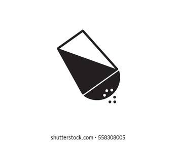salt, icon, vector illustration eps10