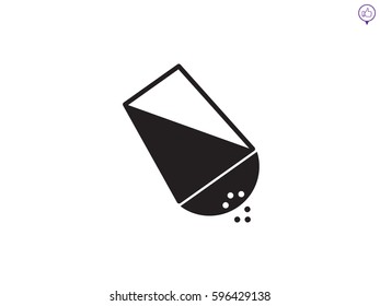 salt, icon, vector illustration eps10