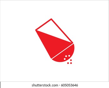 salt, icon, vector illustration eps10