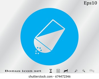 salt, icon, vector illustration eps10