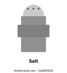 Salt icon vector isolated on white background, Salt transparent sign
