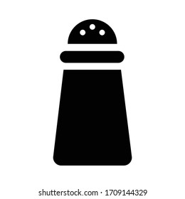 Vektorillustration des Salzbildes. Symbol des Saltshaker-Elements.