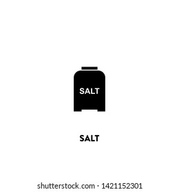 salt icon vector. salt sign on white background. salt icon for web and app