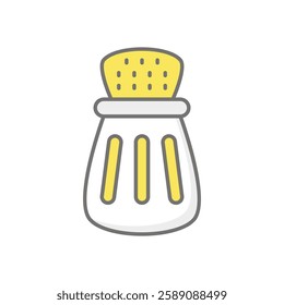 Salt icon vector stock illustration