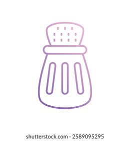 Salt icon vector stock illustration