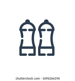 salt kitchen stuff icon outline