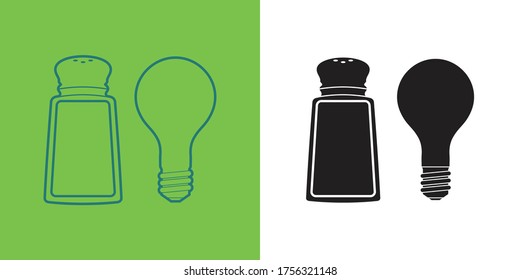 Salt & Light Vector Illustration