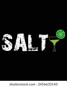 Salt Lime Tequila Costume Cinco De Mayo Shirt | Salt T-Shirt
