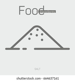 Salt line icon