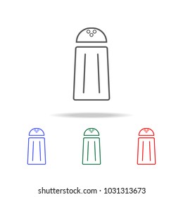 Salt line icon. Elements in multi colored icons for mobile concept and web apps. Icons for website design and development, app development on white background