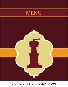 salt miller restaurant menu design