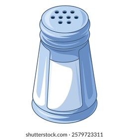 Salt and Pepper Bottles vector illustration