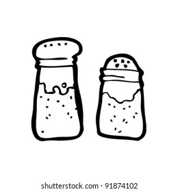 Salt And Pepper Cartoon