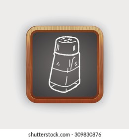 salt pepper doodle