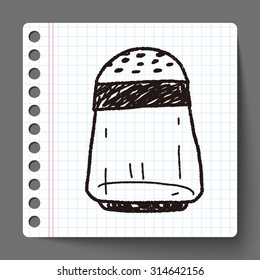 salt pepper doodle