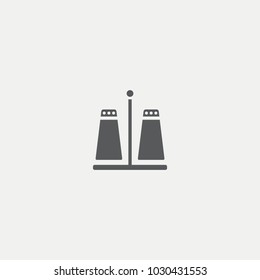 Salt and Pepper Flat Icon