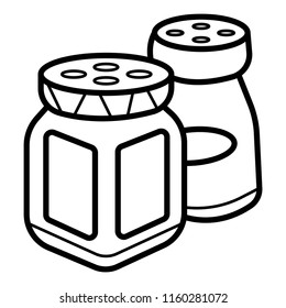 Salt and pepper icon