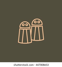 Salt pepper Icon. 