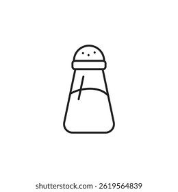salt pepper icon. salt pepper Symbol sign for mobile concept and web design. Vector icon, Logo illustration, Vector graphics