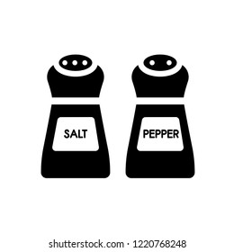 Salt and pepper icon. Trendy Salt and pepper logo concept on white background from kitchen collection. Suitable for use on web apps, mobile apps and print media.