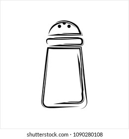 Salt Pepper Shaker Icon Vector Art Stock Vector (Royalty Free ...