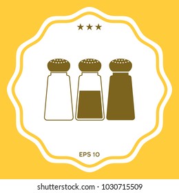 Salt or pepper shakers - set