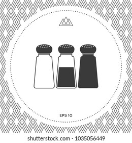 Salt or pepper shakers - set