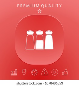 Salt or pepper shakers - set