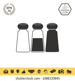 Salt or pepper shakers - set