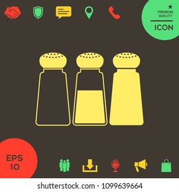 Salt or pepper shakers - set