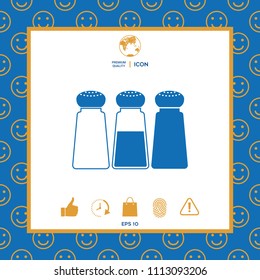 Salt or pepper shakers - set