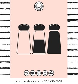 Salt or pepper shakers - set
