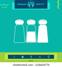 Salt or pepper shakers - set