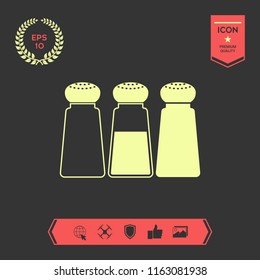 Salt or pepper shakers - set