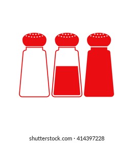 Salt or pepper shakers - set.